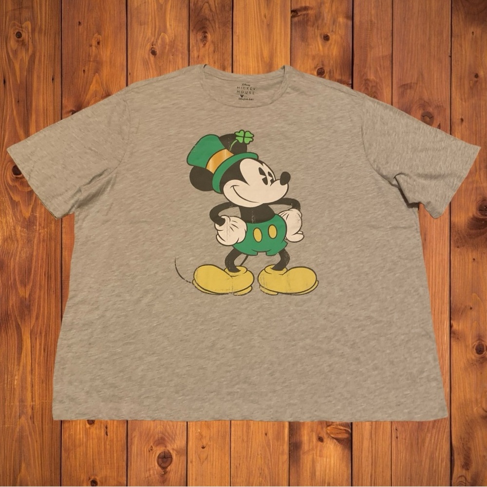 Disney Mickey Mouse Saint Patrick’s Day Shirt Vintage Style Minnie Land World